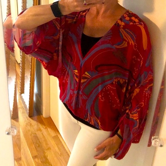 Free People Beneath the Sea Blouse - Picture 13 of 13